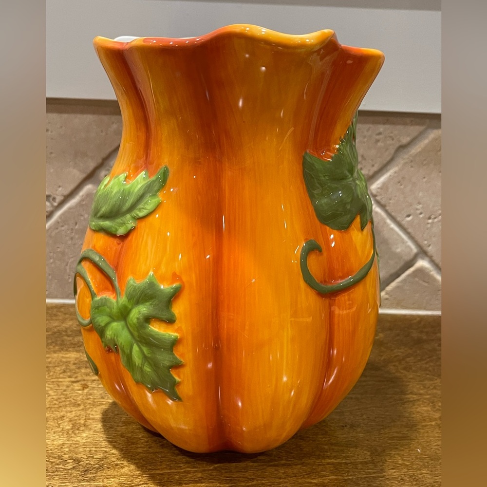 Fall Decor:Pumpkin Pitcher - Picture 9 of 14